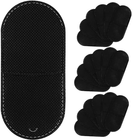 Cache-œil en Tissu Non Tissé Noir 24 Pièces pour Lunettes | Entraînement de L’œil Paresseux, Usage Maison et École, Fixation Facile, Vision Bloquée