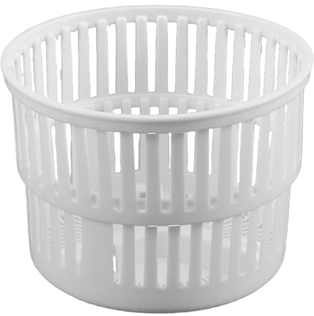 SHINEOFI Portable Small Washing Machine Basket with Easy Installation and Efficient Water Drainage, Plastic Spin Dryer Basket for Travel and Dorms, Compact Size 16x16x12cm with Unique