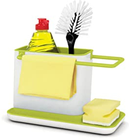 Joseph Joseph - Organizador para Fregadero - Color Blanco/Verde