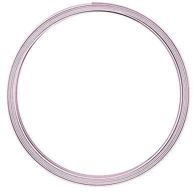 Vaessen Creative Flach Basteldraht und Schmuckdraht 5 m x 5 mm x 1 mm Rose (Rosa) – Flexibler Draht zum Basteln für Blumenkranz, Scmuckherstellung und Modellbau