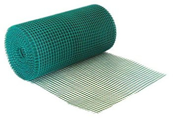 Armar Grillage de jardin en maille Hauteur 120 cm Longueur 10 mètres Clôture en plastique rigide résistante Clôture animaux Bordure en PVC