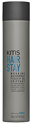 KMS HAIRSTAY Working Hairspray mit einem spührbaren, beweglichen Finish, 300 ml