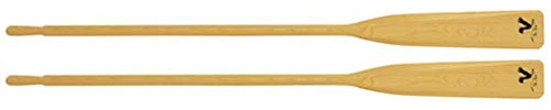 The Stork Ruder Holz 1 Paar Ruderriemen Holzruder Holzriemen Holzpaddel für Ruderboote Angelboote Länge 165/180 / 195/210 / 225/240 / 265 cm