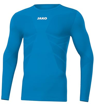 JAKO Herren Longsleeve Comfort 2.0, Jako-Blau, L