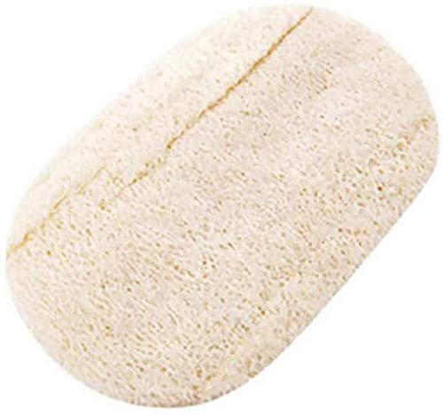 zaizai 1Pcs Spazzola per Pulizia Naturale Spazzola per Pulizia in Luffa Ciotola per Piatti Ciotola per Spugna Pentola per Sciacquare Spazzole per Ciotola per Utensili da Cucina (Rotonda)