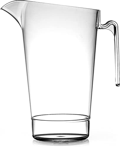 Elite In2stax 2 Pint Polycarbonate Stacking Jug LCE @ 2 Pints. Set of 4 - Graduated Plastic Beer Pitcher