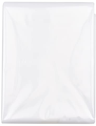 MEAOR GROW Film polyéthylène transparent pour serre, extra épais et indéchirable, film de jardin, pour serre, tunnel, film pour serre (2 x 3 m)