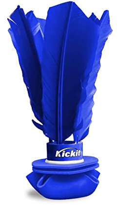 Kickit | The Original Birdie Soccer Trainer | Play Outdoors, Indoors or Backyard, Beach or Tailgate, All Ages Fun & Travel Friendly (Blue)