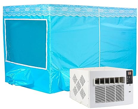 Condizionatore d'aria mobile con zanzariera, dispositivo di raffreddamento portatile silenzioso, timer 12 ore, deumidificatore a pioggia per la camera da letto di casa,Aircon -A