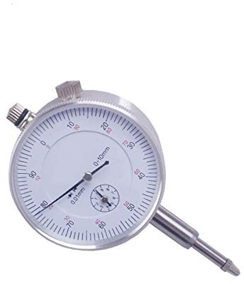 Bügelmessschraube 10/0,01mm Mikrometer Messinstrument Runde Zifferblatt Indikatormesser Vertikalkontakt Digital Mikrometer