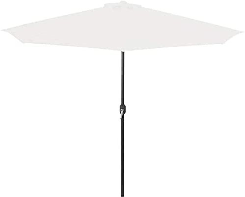 ASerZenith Gartenschirme Sonnenschirme, Strandschirme, Terrassenschirme 300 * 150 cm UV- und Winddichter Gartenschirm und Balkon mit Schirmhebesystem Strandschirm