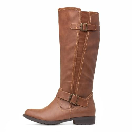 Lilley Marcy Womens Tan Knee High Boot - Size 6 UK - Brown