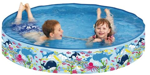 Estanque De Juego Inflable-Piscina De Baño Plegable, Bañera Llena De Aire | Estructura Portátil para El Balcón, Zona De Salpicadura De Verano Interior, Soporte De Agua Explosiva | Pit De Remo