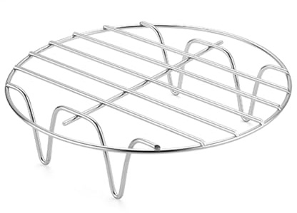 3 Piezas Rejilla Para Freidora De Aire De 17.5x5cm Soporte De Freidora De Aire De Acero Inoxidable, Rejilla De Cocción Redonda, Rejillas De Cocción Redondas Para Aire Fryer, Accesorios Freidoras De | Acero Inoxidable, Rejilla De Cocción Redonda, Rejillas De Cocción Redondas Para Aire Fryer, Accesorios Freidoras De Aire