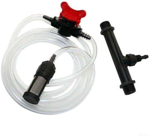 Riego automático, Venturi, fertilizante, inyector, kit con tubo de 1/2 pulgada, interruptor y filtro para sistema de riego por goteo de jardín