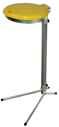 Format Müllsackständer Abfallsammler verzinkt 70-120 L Deckel gelb