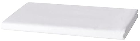 Moon - Angebot!! Haustuch, Bettlaken, Betttuch - ca. 150x250 cm für 100x200 cm Matratze ohne Gummizug - waschbar bei 95° (weiß)