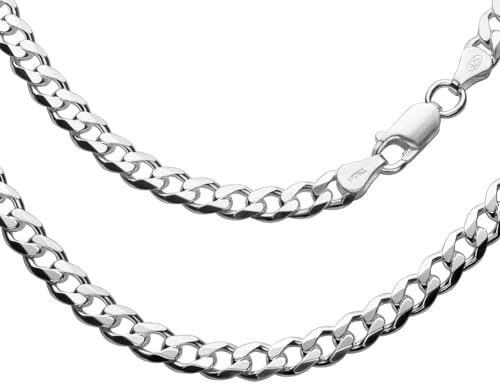 STERLL Herren Silberkette Silber 925 Ohne Anhänger Eco-Verpackung Geschenk für Freund