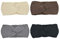DRESHOW 4 Pack Womens Winter Ear Warmer Headband - Crochet Knit Turban Headband Chunky Cable Knit Headwrap