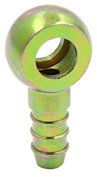 sourcing map Hohlschraube Banjo 10mm 1Stk Für Motorrad Bremsleitung | Adapter, Fittings, Schlauchkupplung, Für Auto, Bremssystem, CNC-Bearbeitung, Innen-Ø 8mm, Außen-Ø 9.3mm