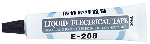 ECOSWAY Flüssiges Isolierband, schwarz/grau, 28 g, Röhrenisolierung, wasserdicht, schnell trocknend