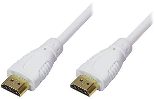 Techly 363067 Cavo High Speed HDMI™ con Ethernet 5 Metri Bianco Bianco