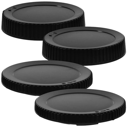 Veemoon Coprilente per Fotocamera Serie Z Micro Abs Nero 4pz Protezione Anteriore e Posteriore per Lenti