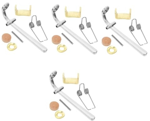 VICASKY 4sätze Trombone Wasserklappen Zubehör Mit Korkpads Langlebige Drainageventile Für Blasinstrumente Installieren Reinigen Passend Für Posaunen