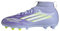 adidas F50 SPARKFUSION League W Mid Firm Artificial Ground Football Boots Kids, Scarpe da Calcio Unisex-Bambini, Violet Tone/Lucid Lemon/Purple Rush, 31 EU