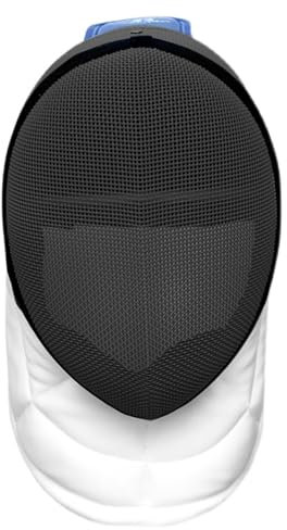 FSADYANG Fechtschutz, Fechthelm, Fechtausrüstung, Degen-Fechthelm, Fechtdegenmaske, Schwarzes Festes Trainingsmodell, Degen CE350N(X-Small)