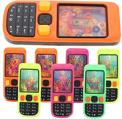 JUMPLAWN 8 Stück Handheld Wurfspiel Aus Kunststoff Buntes Wasserspielzeug Für Kinder Zur Von Hand Auge Koordination Und Konzentration Bei Party Und Spielspaß