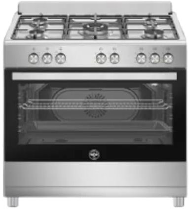SE965GX/24 - Cucina a gas con forno, n° 5 fuochi, 90x60 cm, inox
