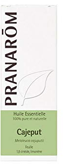 PRANAROM Aceite Esencial Cajeput BIO 10 ml – Respiratorio y Defensas Puro | 100% puro y quimiotipado. Melaleuca cajuputii, apoyo respiratorio y defensas naturales.