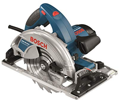 Bosch Professional Keissäge GKS 65 GCE (inkl. Absaugadapter, Innensechskantschlüssel SW 5, 1x Kreissägeblatt Optiline Wood, 190 x 30 x 2,0 mm, 16, L-BOXX)