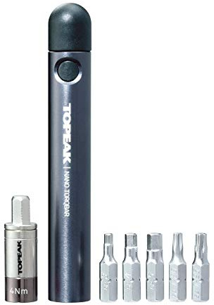 TOPEAK Unisex – Erwachsene TorqBar4 Drehmomentschlüssel, Grau, 4 Nm