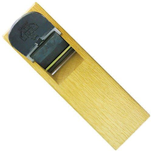 Hatsuhiro 70mm Woodworking Manual Kanna Mini Wood Planer Wood Carving Japanese Hand Plane, with Blue Steel Blade, for Roughing & Smoothing Wood