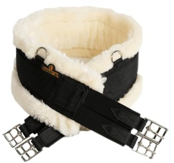Kentucky-Horsewear Lammfell Sattelgurt - Size 125