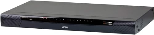 ATEN TECHNOLOGY KN1116VA Aten 1-Local/1-Remote Access 16-Port Cat 5 KVM Over IP Switch with Virtual Media (1920 x 1200)