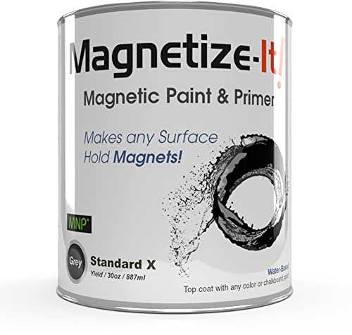 Magnetize-It! Magnetic Paint & Primer - (Water Based) Standard X Yield 30oz (MIHYD-2001)