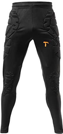 T1TAN Lange Torwarthose Herren gepolstert · Gepolsterte Torwart Hose Herren · Tormann Trainingshose Gr. S - XXL