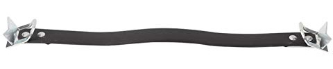 Yctze Solleva Batteria - Cinghia Rimozione di Batteria Cinghia Ba Portabatteria per Auto con Cinghia di Sollevamento Laterale per Impieghi Gravosi in Metallo Nero 1 Pz G2G839