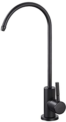 Grifos Cocina Fregadero,Grifo Osmosis 360 Grifo Cocina Negro Para Dispensación de Agua Osmotizada,B Negro