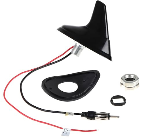 HEYNER® Haifischantenne PRO 12 V für analogen Radioempfang im Auto und Pkw