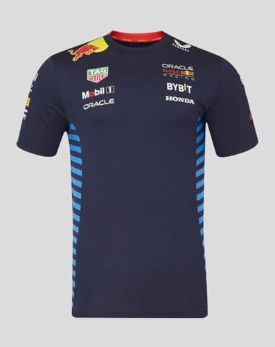 Castore Red Bull Racing Mit Kurzen Ärmeln - Camiseta para Hombre (Paquete de 1)