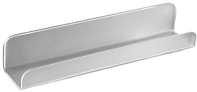 Acrylplatten, schwebende Regale aus Acryl, zur Wandmontage, Bücherregal, Gewürzregal, Badezimmer-Aufbewahrungsregale für Kosmetika, Fotos, Bücher, Gewürze, durchscheinend, 30 cm