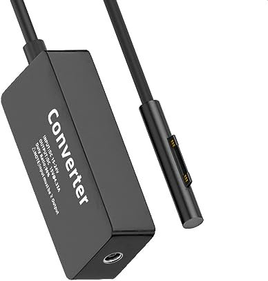 65W 15V/4.33A Laptop Power Supply Charger Adapter DC4.5 * 3.0mm Adapter for Surface Pro X 9 8 7 6 5 4 3