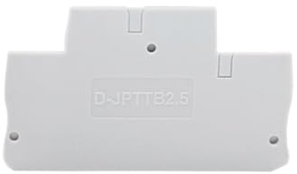 xuyuyan Morsettiera equipotenziale a doppio livello PTTB 2,5-PV Montaggio su guida Din Connettore push-in for armadio elettrico da 2,5 mm² PTTB2.5(End Cover D-PTTB2.5)