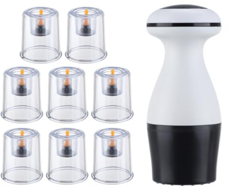 SAFIGLE Instrumento de Raspado Eléctrico de Succión Hogar Ventosa de Vacío Carga USB Herramienta Antienvejecimiento Cuidado Piel