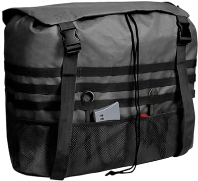 Borsa per spazzatura per pneumatici di scorta - Borsa per spazzatura per pneumatici da 23,62 pollici | Tasto di stoccaggio di carico in tessuto Oxford | Affari terrestri resistenti ai raggi UV imperme