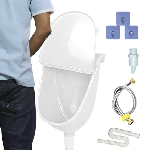Urinoir Murale Pour Garçons - Accessoires De Salle De Bain Avec - Urinoir Pour Extérieur Et - Pour Hommes Maris Pères Maison Cour Car Dortoir Jardin Patio Salle De Ba
